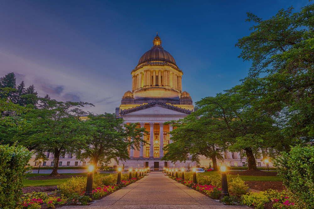 Image of State Capitol in Olympia, WA